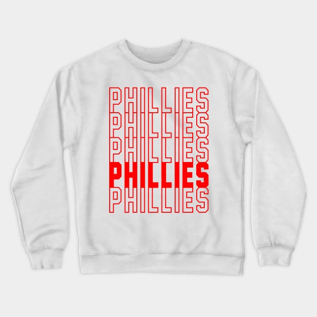 Phillies Crewneck Sweatshirt by Throwzack